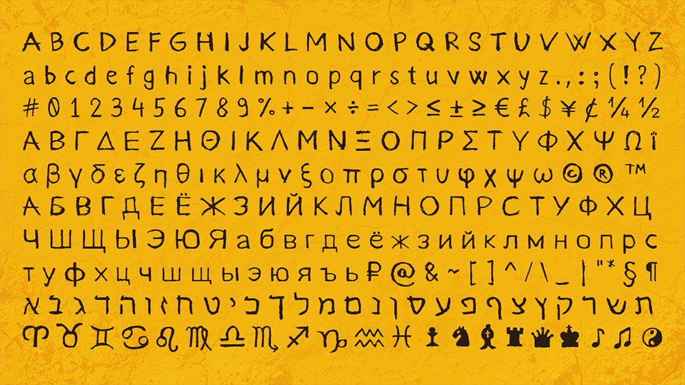 【Kurland】一款免费手写风格英文字体，2054 个字形